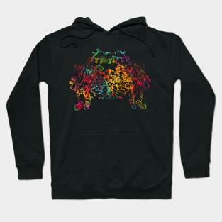 Nitric oxide synthase molecule Hoodie